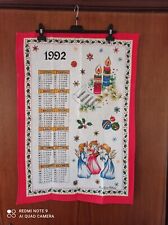 Strofinaccio calendario 1992 usato  Poggio Torriana