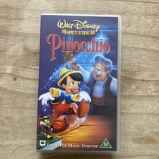 Pinocchio vhs video for sale  LEICESTER