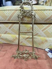 Vintage brass easel for sale  Waverly