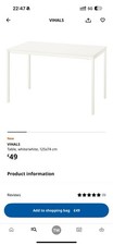 Ikea vihals extendable for sale  SOUTHAMPTON