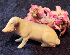 Antique bisque pig for sale  MELROSE