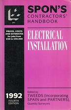 Spon contractors handbook for sale  UK