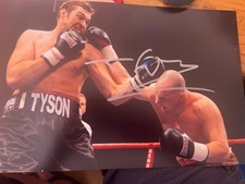 Tyson fury signed for sale  RHYL