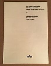 Braun atelier anleitung gebraucht kaufen Braun atelier anleitung gebraucht kaufen  Kiel