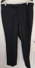 Navy pinstripe trousers for sale  STAMFORD