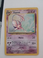 Carta pokemon espeon usato  Fiscaglia