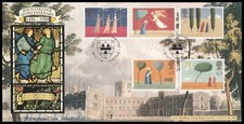 Lord Renfrew assinado 1996 GB Natal Jesus College Bradbury LFDC146 FDC, usado comprar usado  Enviando para Brazil