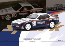 Spark 1/64 Porsche 944 TURBO CUP 1987 #60 Closed Headlights TINY ver na sprzedaż Spark 1/64 Porsche 944 TURBO CUP 1987 #60 Closed Headlights TINY ver na sprzedaż  Wysyłka do Poland