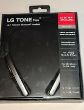 Fones de ouvido sem fio Bluetooth faixa de pescoço LG Tone Flex HBS-XL7 fabricante de equipamento original preto lacrado, usado comprar usado  Enviando para Brazil