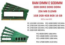 Memoria ram ddr usato  Frascati