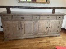 Large hardwood sideboard for sale  BILLERICAY