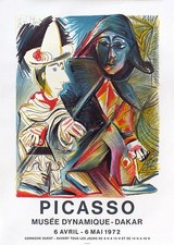 Picasso 1972 affiche d'occasion Picasso 1972 affiche d'occasion  Nice-
