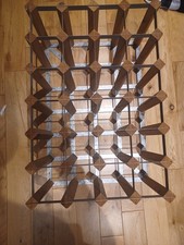Wine rack wood for sale  RIPLEY