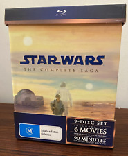 Star Wars - The Complete Saga Box Set - Blu-ray - Conjunto de 9 discos 2011, usado comprar usado  Enviando para Brazil