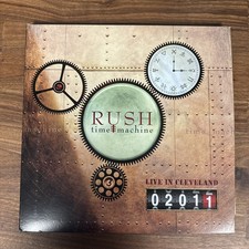RUSH Time Machine 2011: Live In Cleveland 4xLP BOX SET VINYL Record USED comprar usado  Enviando para Brazil