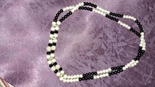 Collier vintage perles d'occasion  Saint-Laurent-Blangy