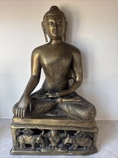 Brass seating buddha for sale  Dawsonville