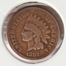 Moeda rara do Velho Oeste 1881 cabeça de índio coleção americana centavo escudo EUA comprar usado Moeda rara do Velho Oeste 1881 cabeça de índio coleção americana centavo escudo EUA comprar usado  Enviando para Brazil