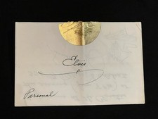 Elvis owned letter for sale  Memphis