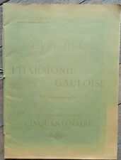 Livre harmonie gauloise d'occasion  Lyon V