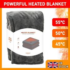 Heated plush blanket for sale  OLDBURY