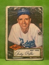 1952 topps andy for sale  Tarzana