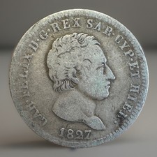 Lire 1827 genova usato  Omegna