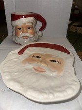 Longaberger santa plate for sale  Columbus