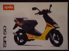 Brochure aprilia scooter d'occasion  Expédié en Belgium