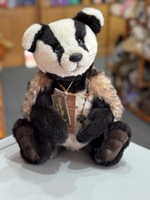 Charlie bear brock for sale  EXMOUTH