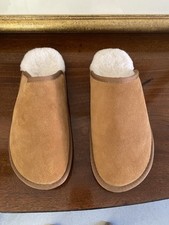 Mens sheepskin slippers for sale  EASTBOURNE