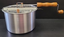 WHIRLEY-POP PIPOCA POPPER Fogão de Alumínio Panela Manivela comprar usado  Enviando para Brazil
