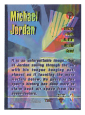 1996 MICHAEL JORDAN Stadium Club High Risers frente em branco cartão oversized #HR14 comprar usado  Enviando para Brazil