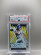 2019 Leaf Metal Draft Keoni Cavaco Gold Auto 1/1 SSP RC #BA-KC1 PSA 10 TWINS comprar usado  Enviando para Brazil