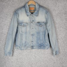 JAQUETA JEANS MASCULINA VINTAGE ENERGIE SIXTY T GG GRANDE AZUL ITÁLIA JEANS DESGASTADO, usado comprar usado  Enviando para Brazil