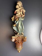 Holzfigur handheschnitzt maria gebraucht kaufen  Billerbeck