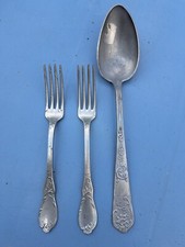 Anciennes cuillère fourchette d'occasion  Aiglemont