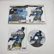 Alpha Protocol (Sony PlayStation 3 PS3, 2010) CIB Completo com Manual comprar usado  Enviando para Brazil