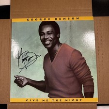 LP de vinil autografado Give Me The Night assinado por George Benson 1980, usado comprar usado  Enviando para Brazil