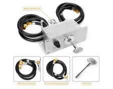 Usado, Kit de sistema de ignição Onlyfire All In One fogueira a gás natural com ignição eletrônica comprar usado  Enviando para Brazil