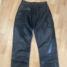 Vintage leather trousers for sale  UXBRIDGE