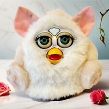 Furby knockoff POOPI furby bootleg rosa pele branca olhos verdes furby caixa RARO, usado comprar usado  Enviando para Brazil