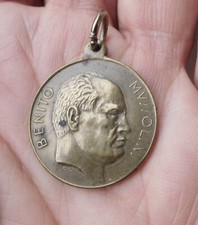 Medaglia bronzo benito usato  Milano