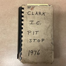 Clark I.C. PIT STOP ESPECIFICAÇÃO MANUAL EMPILHADEIRA GUIA DE ESPECIFICAÇÕES LP GASOLINA DIESEL comprar usado  Enviando para Brazil