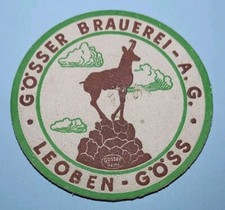 Kleiner bierdeckel gösser gebraucht kaufen  Treia