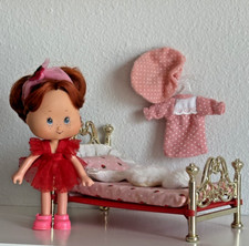 Morango Shortcake Berry Happy Home Bed & THQ Boneca com Roupa de Dormir comprar usado  Enviando para Brazil