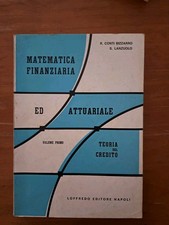Matematica finanziaria attuari usato  Baronissi