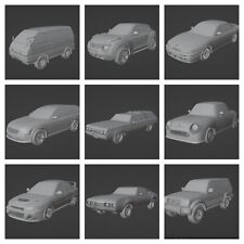 Printed scale cars usato  Nova Milanese