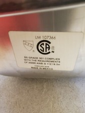 Pia de aço inoxidável 15” x 15” tigela única com dois furos trailer , usado comprar usado  Enviando para Brazil