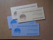 Nova Zelândia - 4 x Panpex 77 Pan Pacific Philatelic Exhibition folhetos de lembranças. comprar usado  Enviando para Brazil